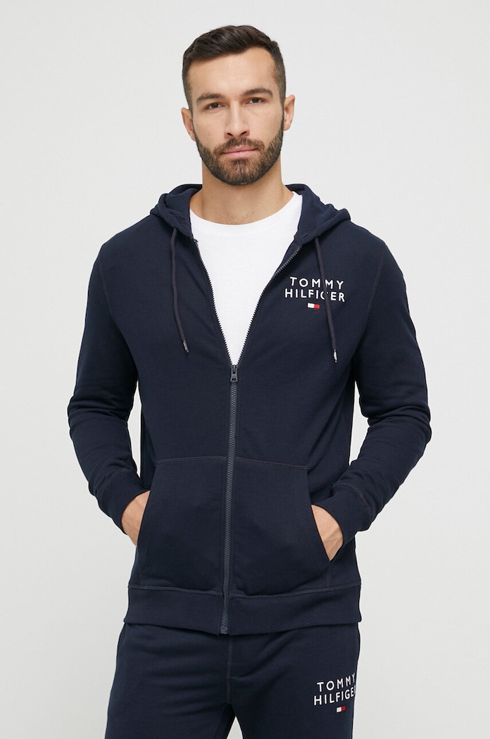 Mikina Tommy Hilfiger námořnická modř UM0UM02879.PPYX