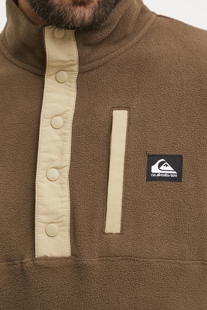 Mikina Quiksilver EQYFT04770 hnědá
