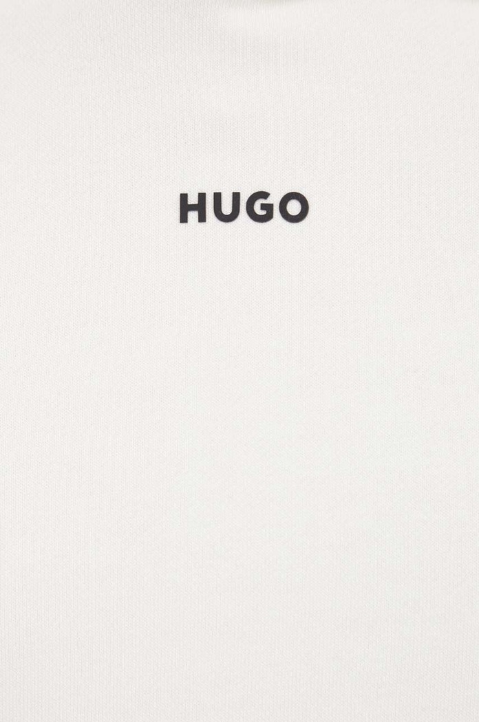 HUGO mikina s kapucňou pánska bavlnená Dapo 50486478 béžová