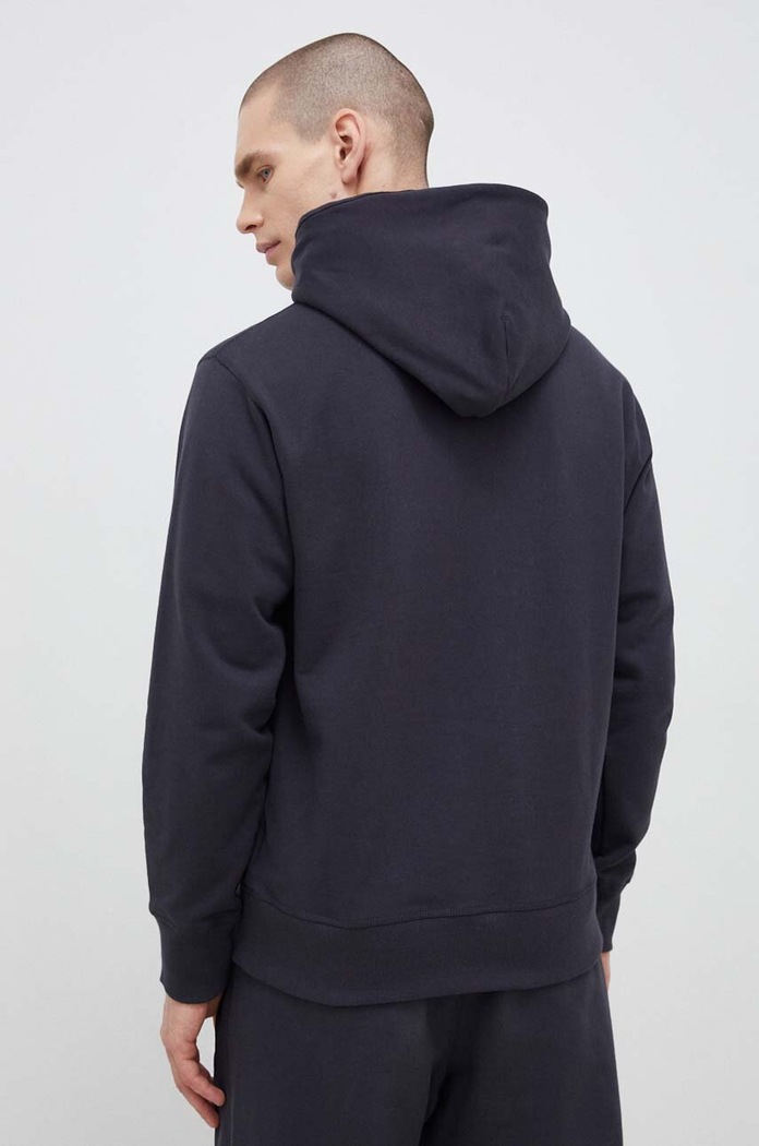 Oblečení Bavlněná mikina New Balance MT23565PHM šedá
