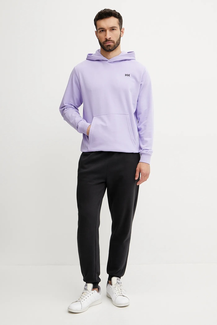 Helly Hansen bluza 53924 fioletowy SS25
