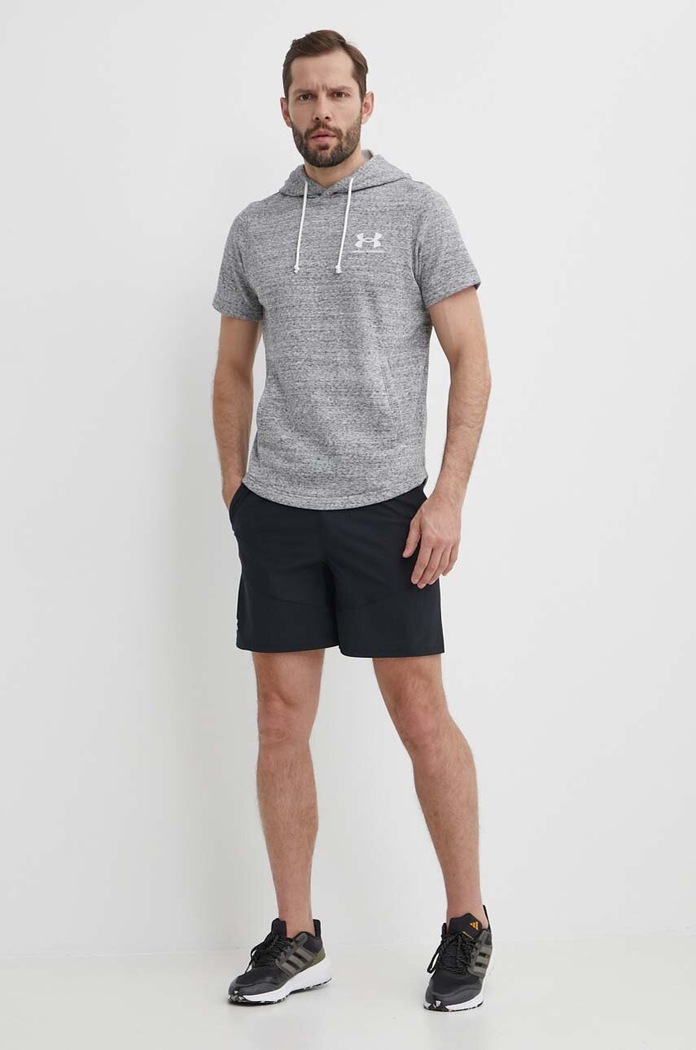 Суичър за трениране Under Armour Rival 1370396 сив SS24