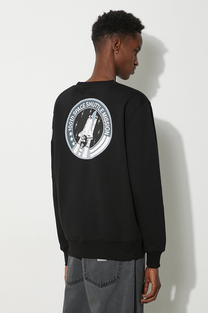 Alpha Industries bluză Space Shuttle Sweater altele negru 178307.03