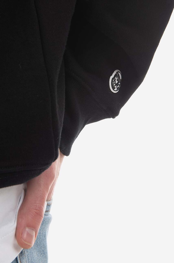 Βαμβακερή μπλούζα Billionaire Boys Club μαύρο B22423