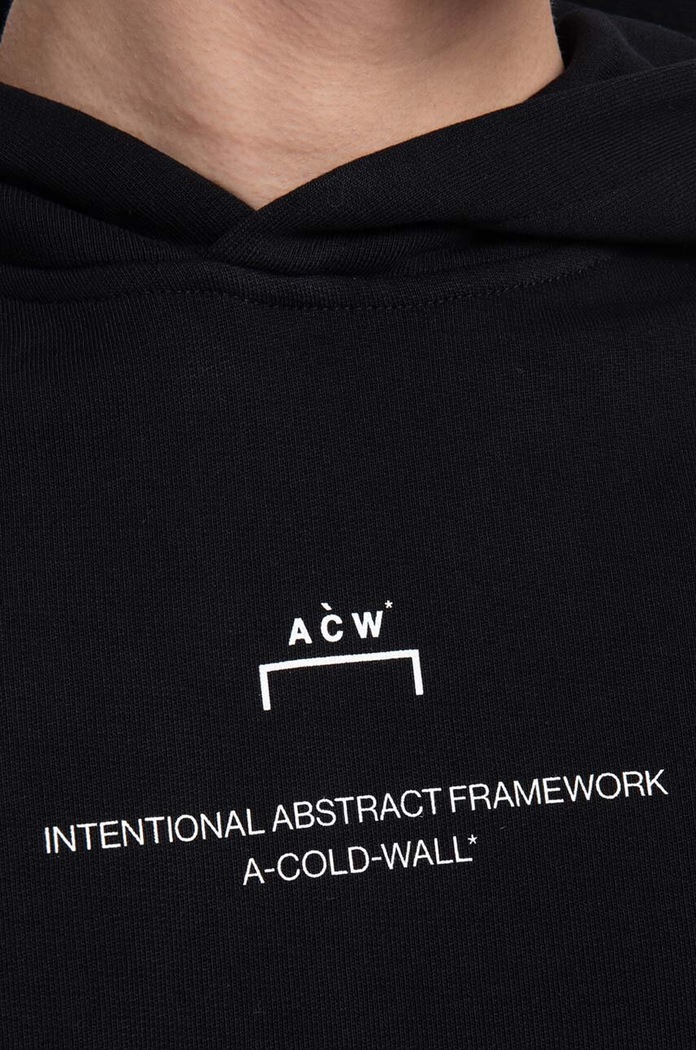 Bavlněná mikina A-COLD-WALL* Brutalist Hoodie ACWMW094