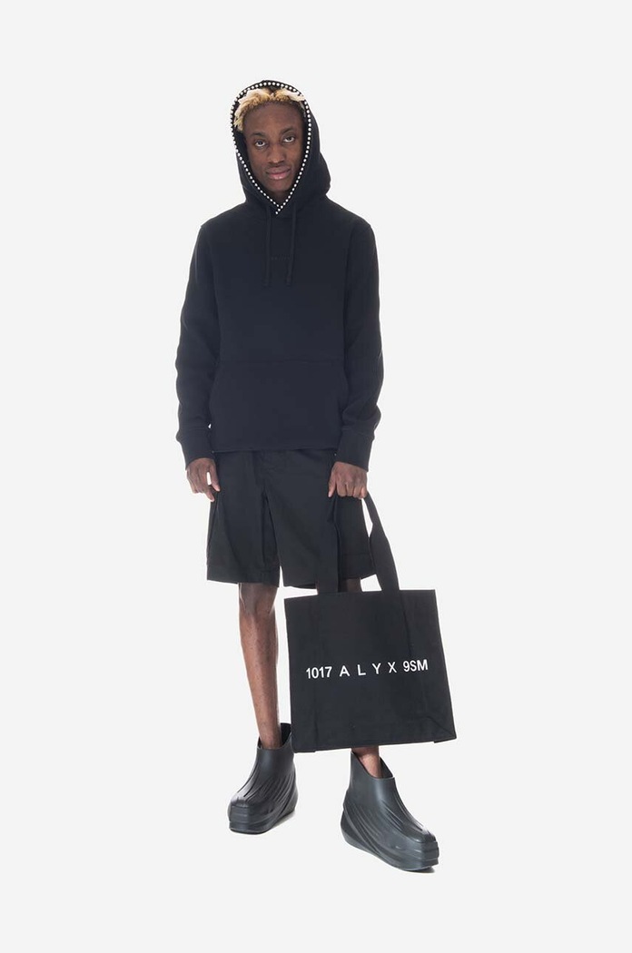 1017 ALYX 9SM sweatshirt Ball Chain AAUSW0191FA01 black SS23