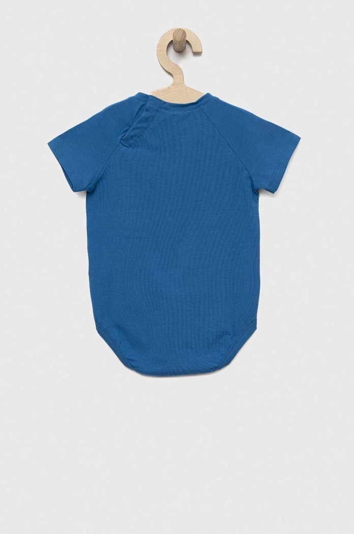 Φορμάκι μωρού United Colors of Benetton 3P4ZAB00C.W.SEASONAL μπλε SS23