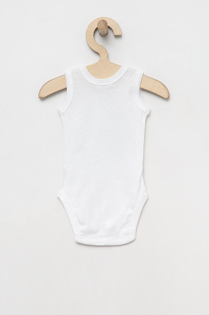 United Colors of Benetton body bawełniane niemowlęce 2-pack niebieski 3GI70B00G.W.SEASONAL