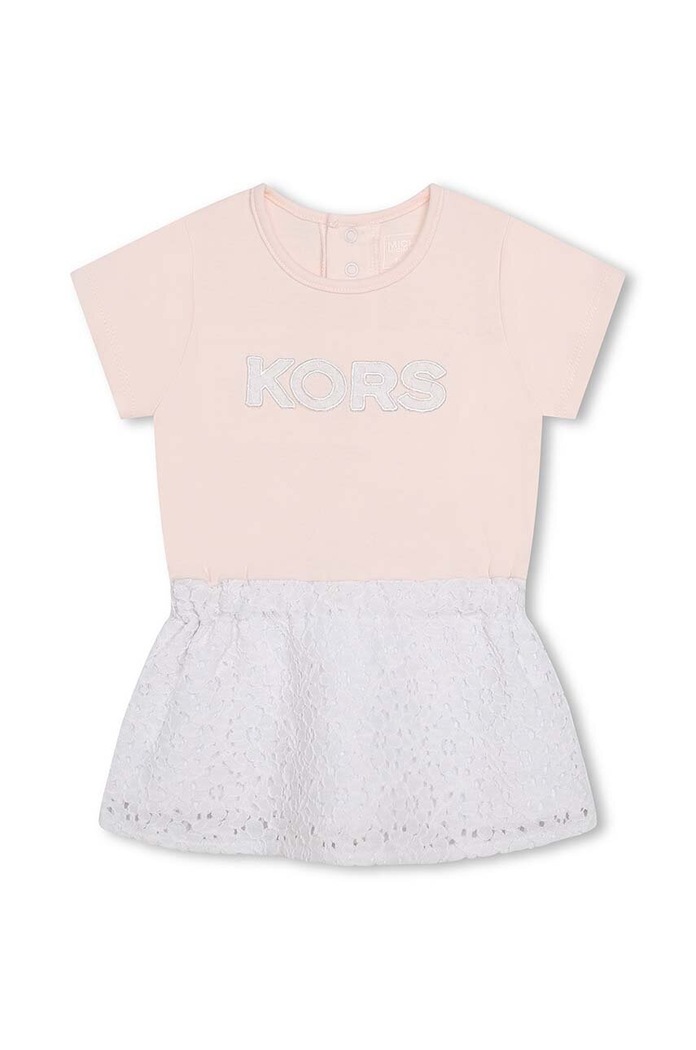 Dziewczynka Michael Kors body niemowlęce R92105.67.81 różowy