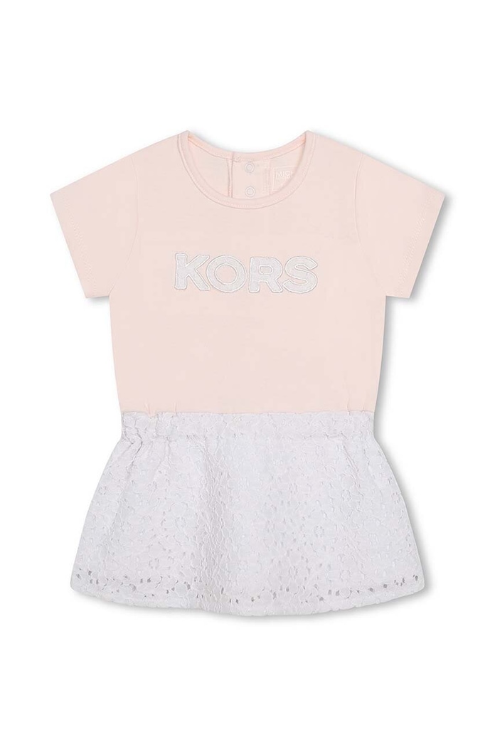 Dziewczynka Michael Kors body niemowlęce R92105.67.81 różowy