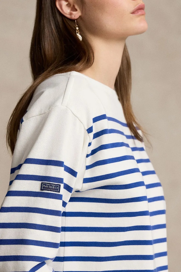 Polo Ralph Lauren longsleeve din bumbac albastru 211891523
