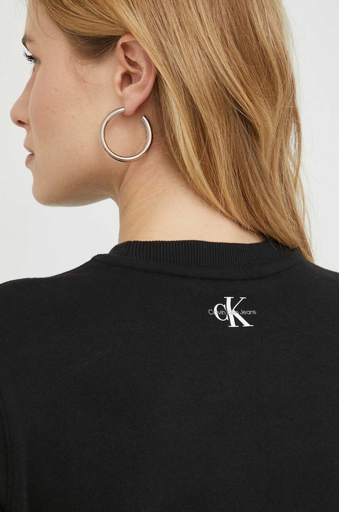Mikina Calvin Klein Jeans J20J220690.PPYX čierna