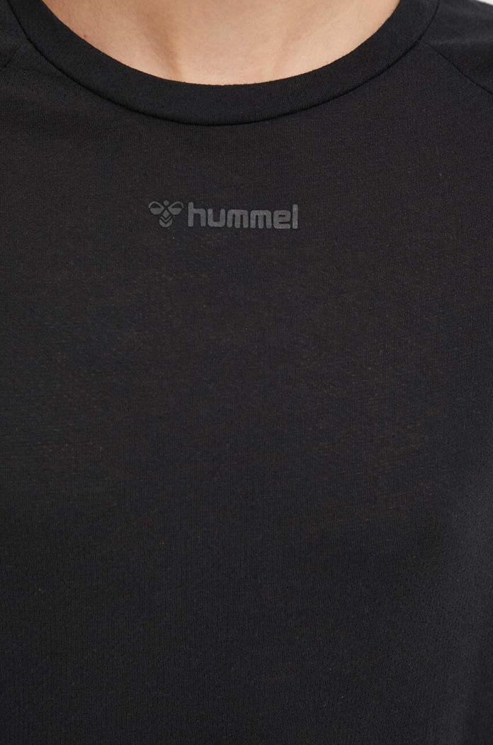 Tréninkové tričko s dlouhým rukávem Hummel hmlMT VANJA T-SHIRT 214244 černá