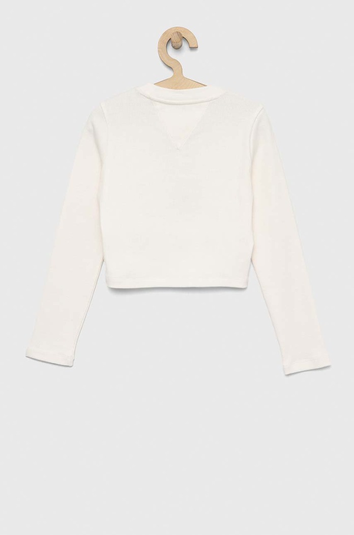 Παιδικό μακρυμάνικο Tommy Hilfiger KG0KG07053.PPYX μπεζ SS23
