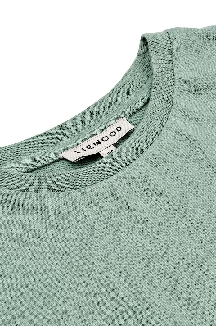 Liewood longsleeve dziecięcy LW15384 turkusowy AW23