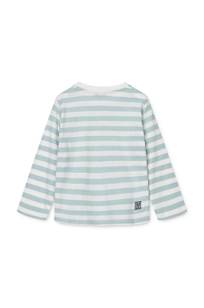 Liewood longsleeve copii LW17329 albastru SS23