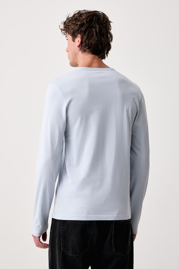 BOSS Longsleeve męski bawełniany LSShirtRN 3P Classic 3-pack 50492321
