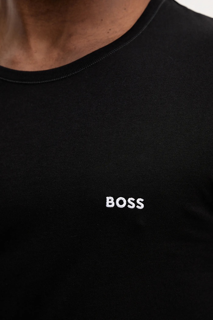 Βαμβακερή μπλούζα με μακριά μανίκια BOSS 3-pack San Jared-C 50492321