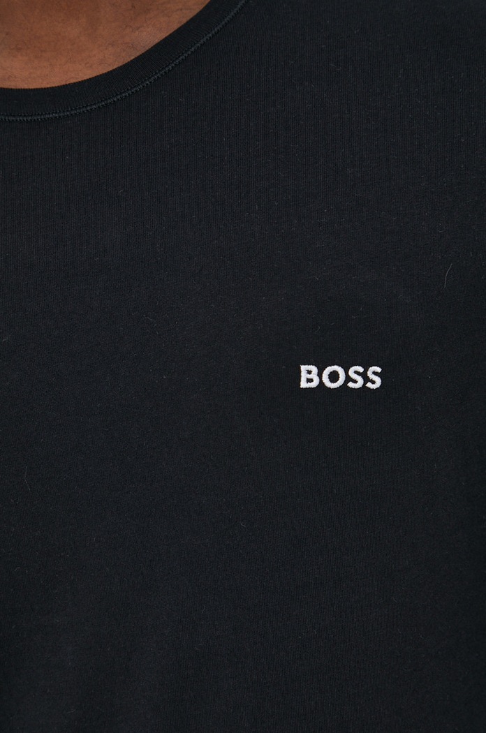Βαμβακερή μπλούζα με μακριά μανίκια BOSS 3-pack San Jared-C 50492321