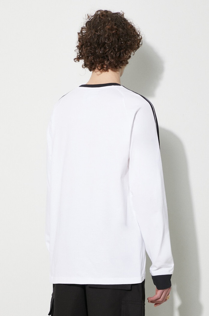 adidas Originals longsleeve bawełniany IA4879 biały AW23