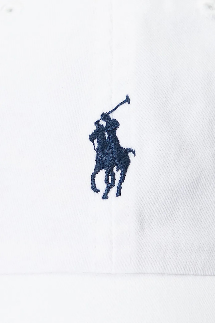 Polo Ralph Lauren bejzbalová čiapka dámska bavlnená biela 211912843