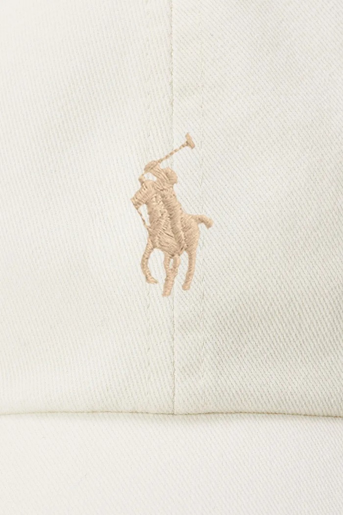Doplnky Polo Ralph Lauren bejzbalová čiapka dámska bavlnená 211912843 béžová