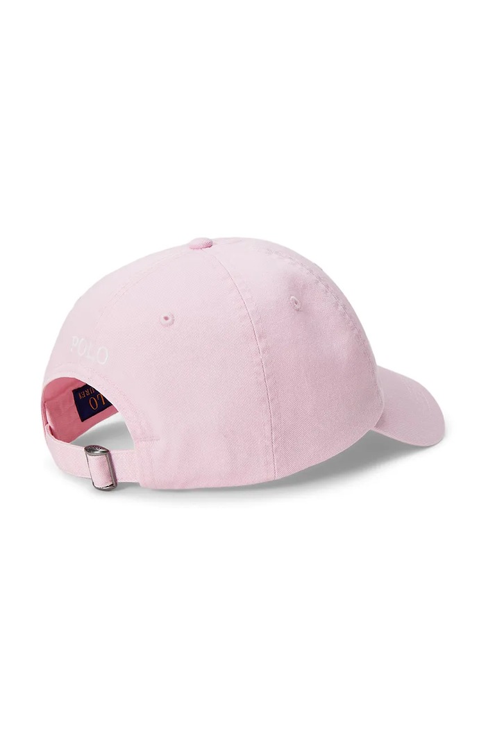 Polo Ralph Lauren czapka bejsbolówka damska bawełniana 211912843 różowy SS26