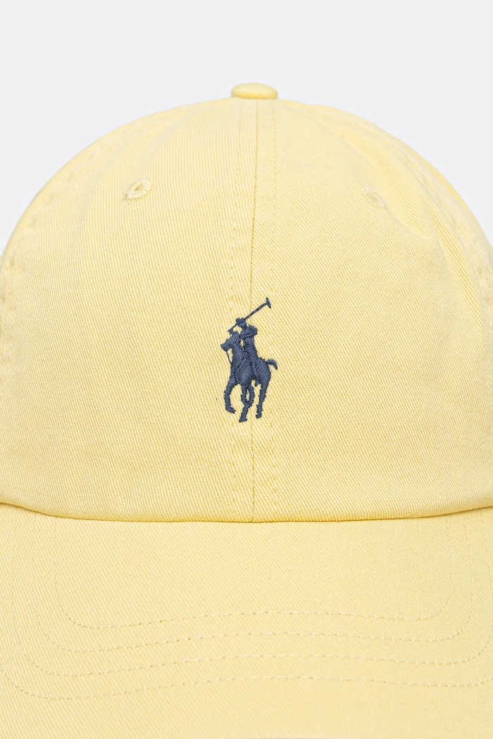 Doplnky Polo Ralph Lauren bejzbalová čiapka dámska bavlnená 211912843 žltá