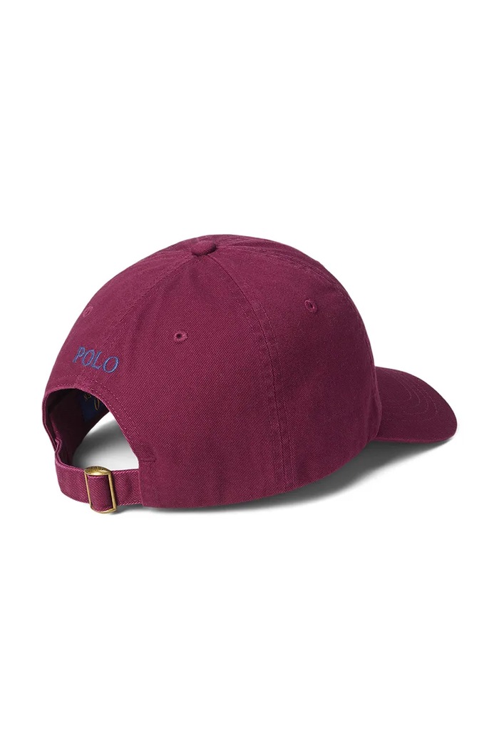 Polo Ralph Lauren бейсболка бавовняна жіноча 211912843 червоний SS26