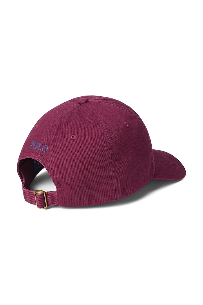 Polo Ralph Lauren бейсболка бавовняна жіноча 211912843 червоний SS26