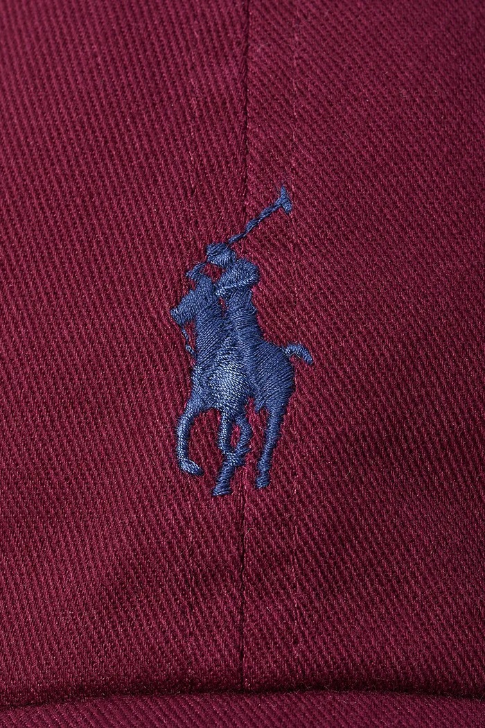 Аксесуари Polo Ralph Lauren бейсболка бавовняна жіноча 211912843 червоний