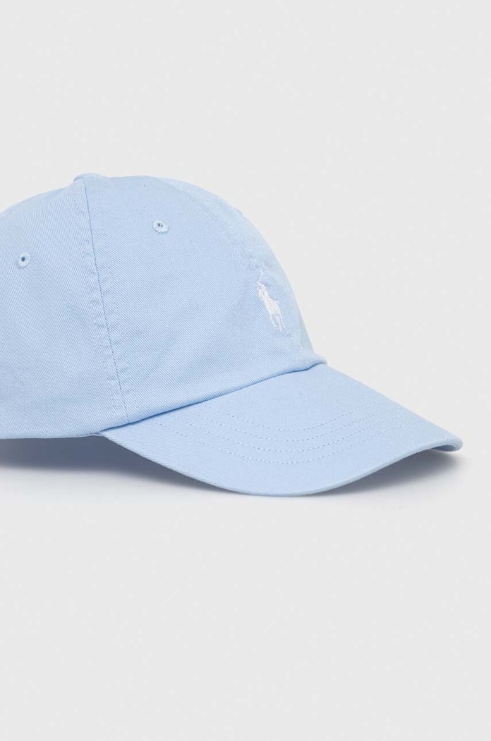Doplnky Polo Ralph Lauren bejzbalová čiapka dámska bavlnená 211912843 modrá