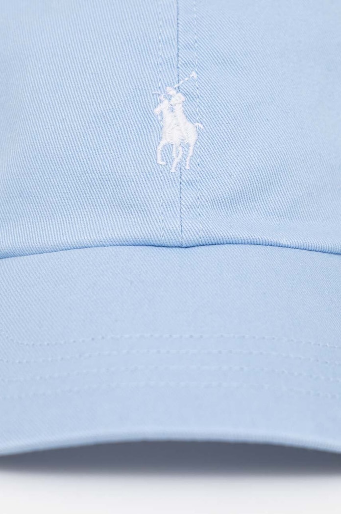 Polo Ralph Lauren bejzbalová čiapka dámska bavlnená modrá 211912843