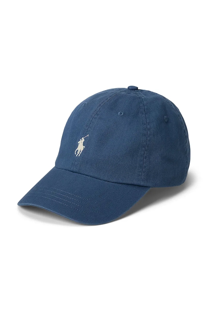 Polo Ralph Lauren бейсболка бавовняна жіноча гладкий фіолетовий 211912843