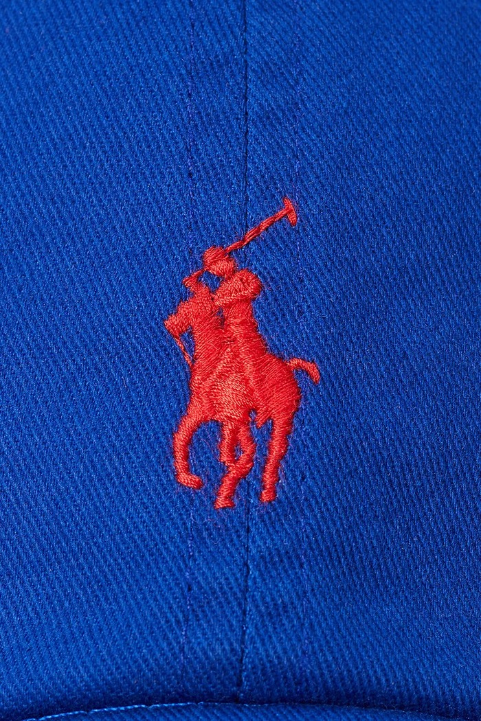 Doplnky Polo Ralph Lauren bejzbalová čiapka dámska bavlnená 211912843 modrá