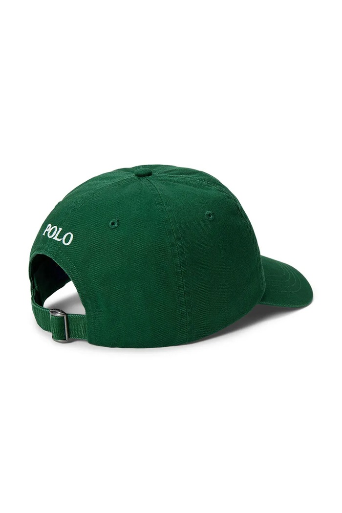 Polo Ralph Lauren czapka bejsbolówka damska bawełniana 211912843 zielony SS26