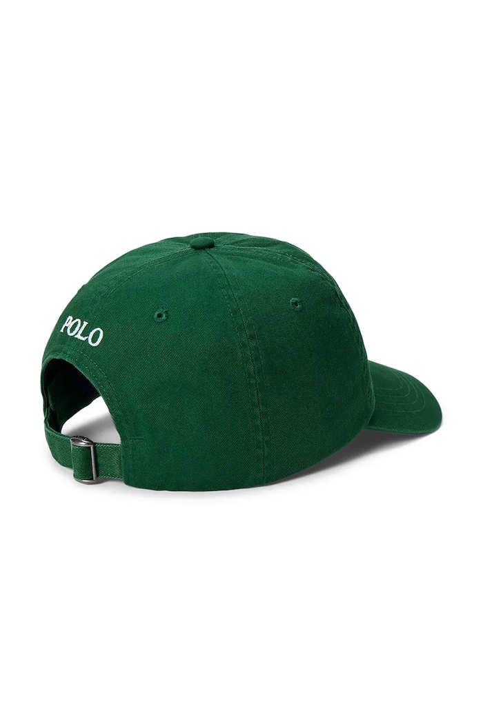 Polo Ralph Lauren czapka bejsbolówka damska bawełniana 211912843 zielony SS26