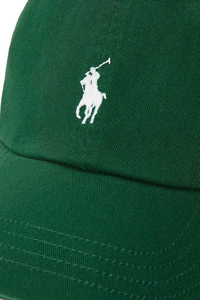 Akcesoria Polo Ralph Lauren czapka bejsbolówka damska bawełniana 211912843 zielony