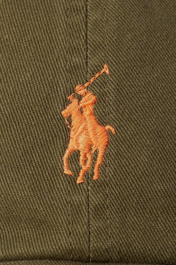 Akcesoria Polo Ralph Lauren czapka bejsbolówka damska bawełniana 211912843 zielony