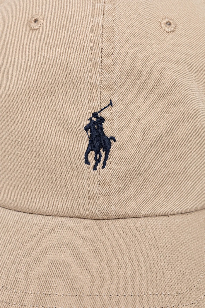 Polo Ralph Lauren bejzbalová čiapka dámska bavlnená 211912843 béžová SS26