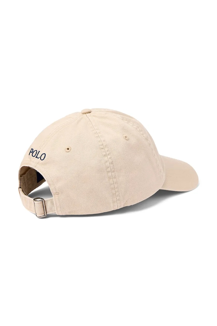 Polo Ralph Lauren șapcă de baseball pentru femei, din bumbac 211912843 bej SS26