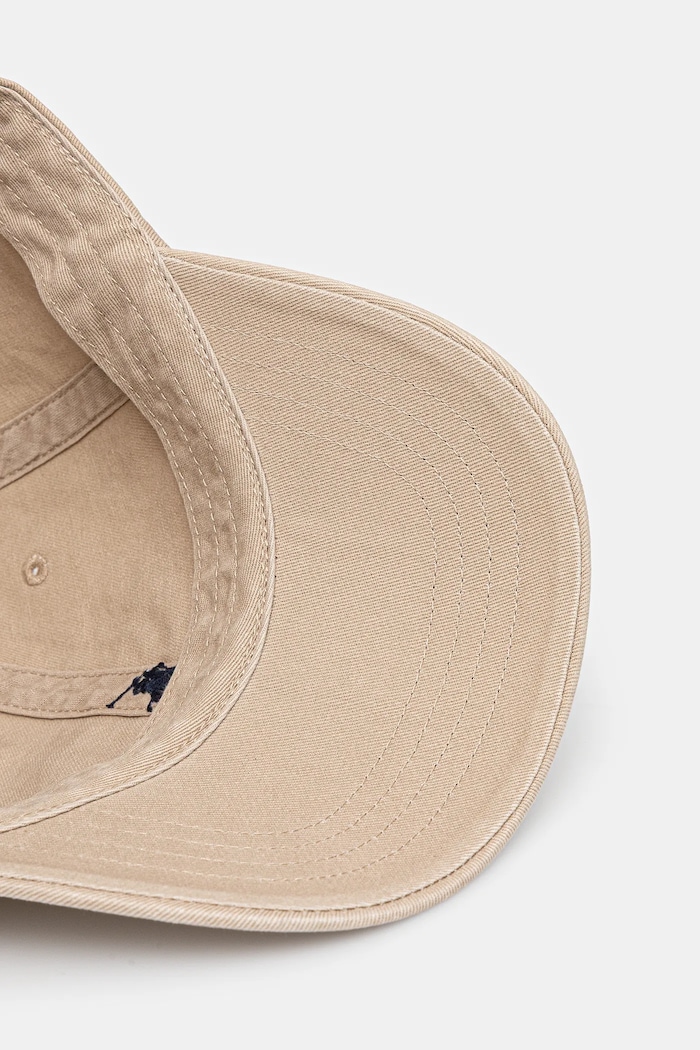 Polo Ralph Lauren bejzbalová čiapka dámska bavlnená béžová 211912843
