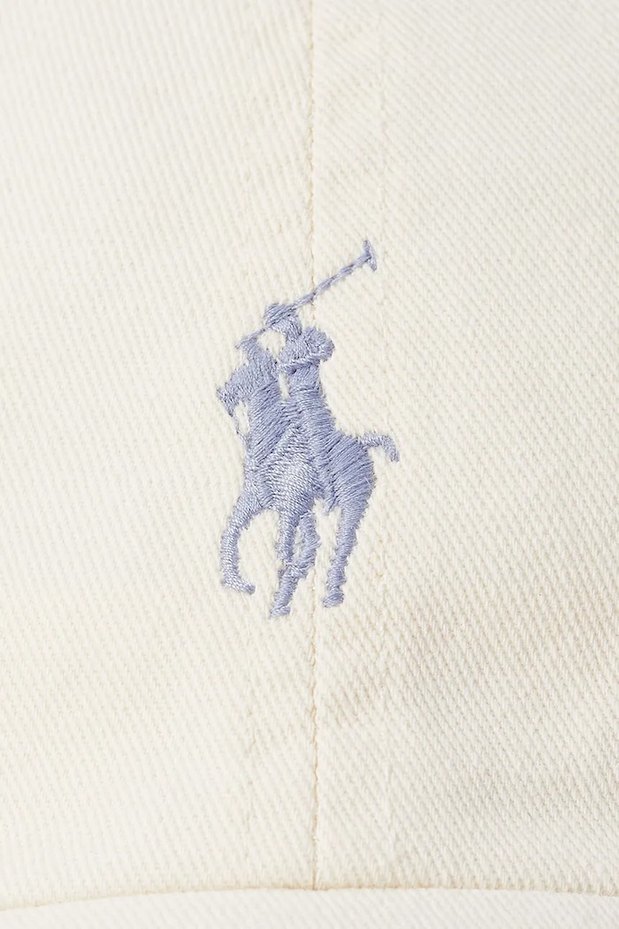 Akcesoria Polo Ralph Lauren czapka bejsbolówka damska bawełniana 211912843 beżowy