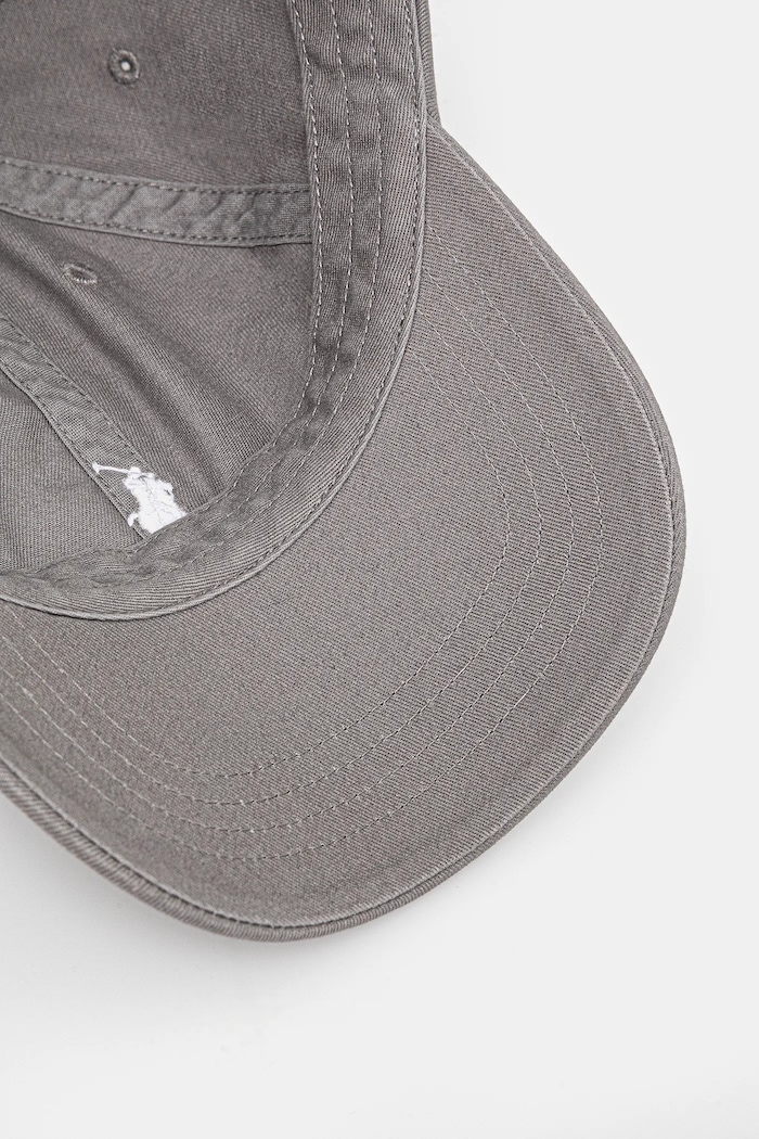 Polo Ralph Lauren bejzbalová čiapka dámska bavlnená sivá 211912843