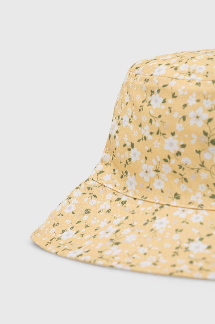 BIMBA Pepe Jeans cappello a doppia faccia in cotone per bambini PG040234 giallo