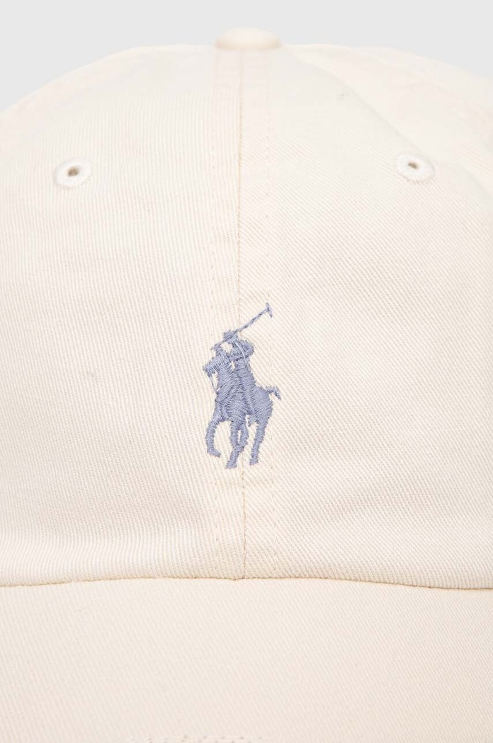 Polo Ralph Lauren czapka z daszkiem bawełniana męska 710667709 beżowy SS26