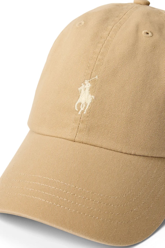 Doplnky Polo Ralph Lauren čiapka so šiltom pánska bavlnená 710667709 béžová