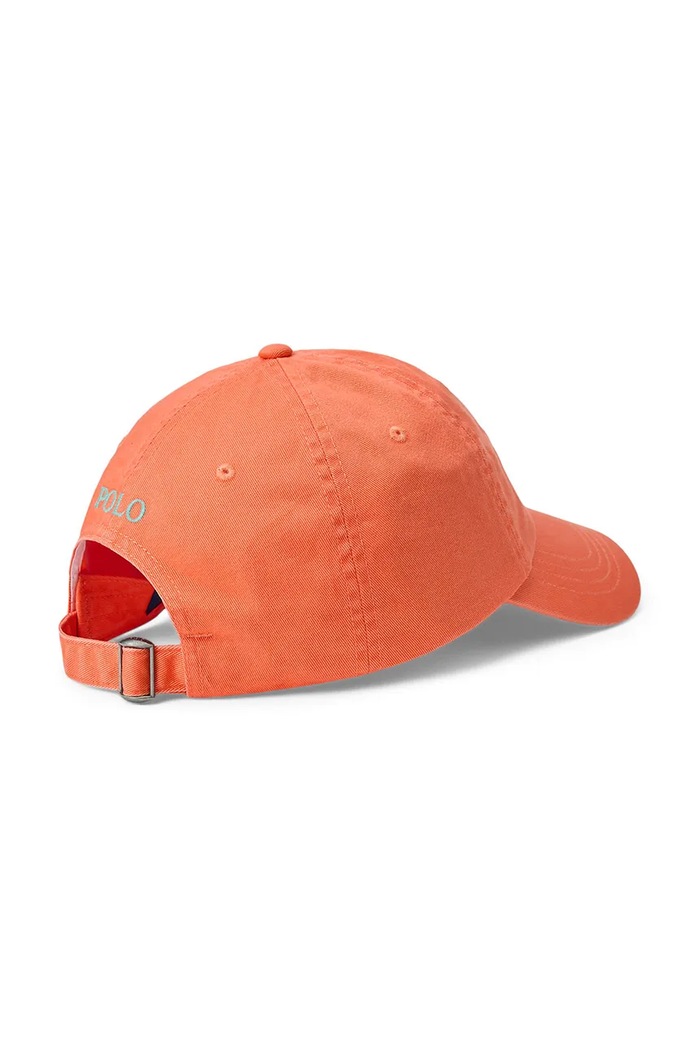 Polo Ralph Lauren kšiltovka pánská bavlněná 710667709 oranžová SS26