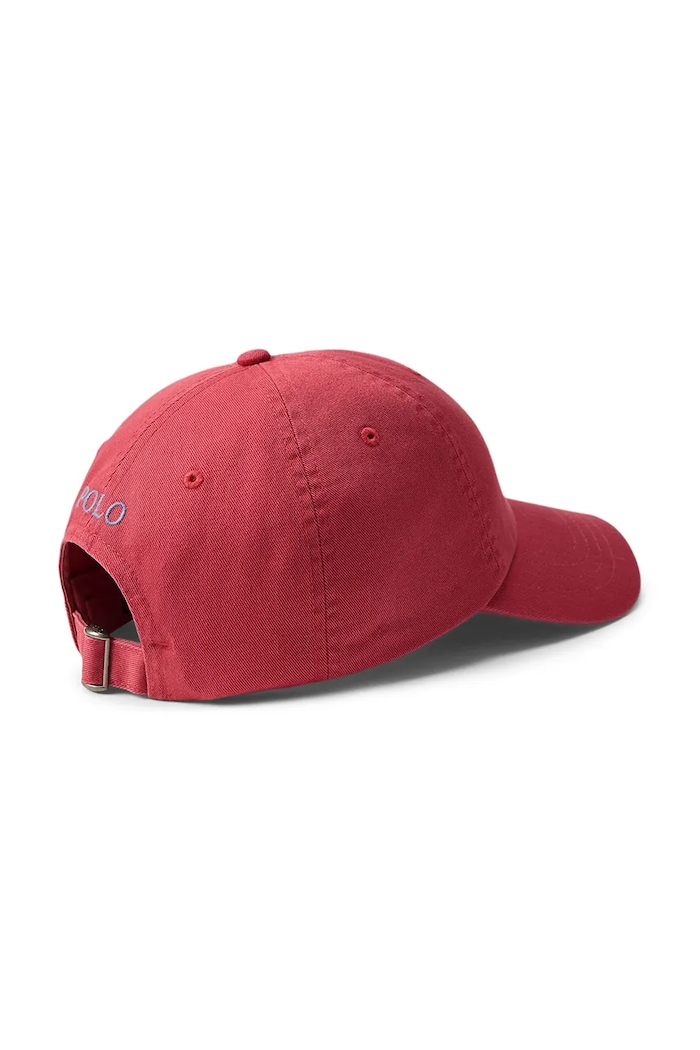 Polo Ralph Lauren Czapka z daszkiem bawełniana męska 710667709 różowy SS26