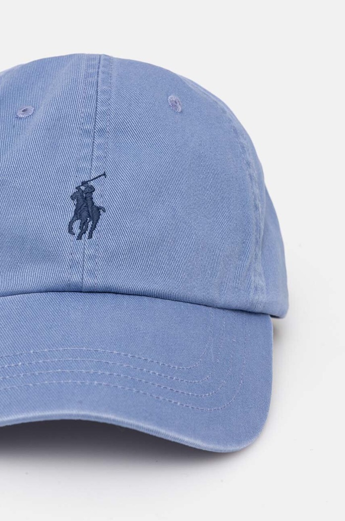 Polo Ralph Lauren czapka z daszkiem męska bawełniana 710667709 niebieski SS26